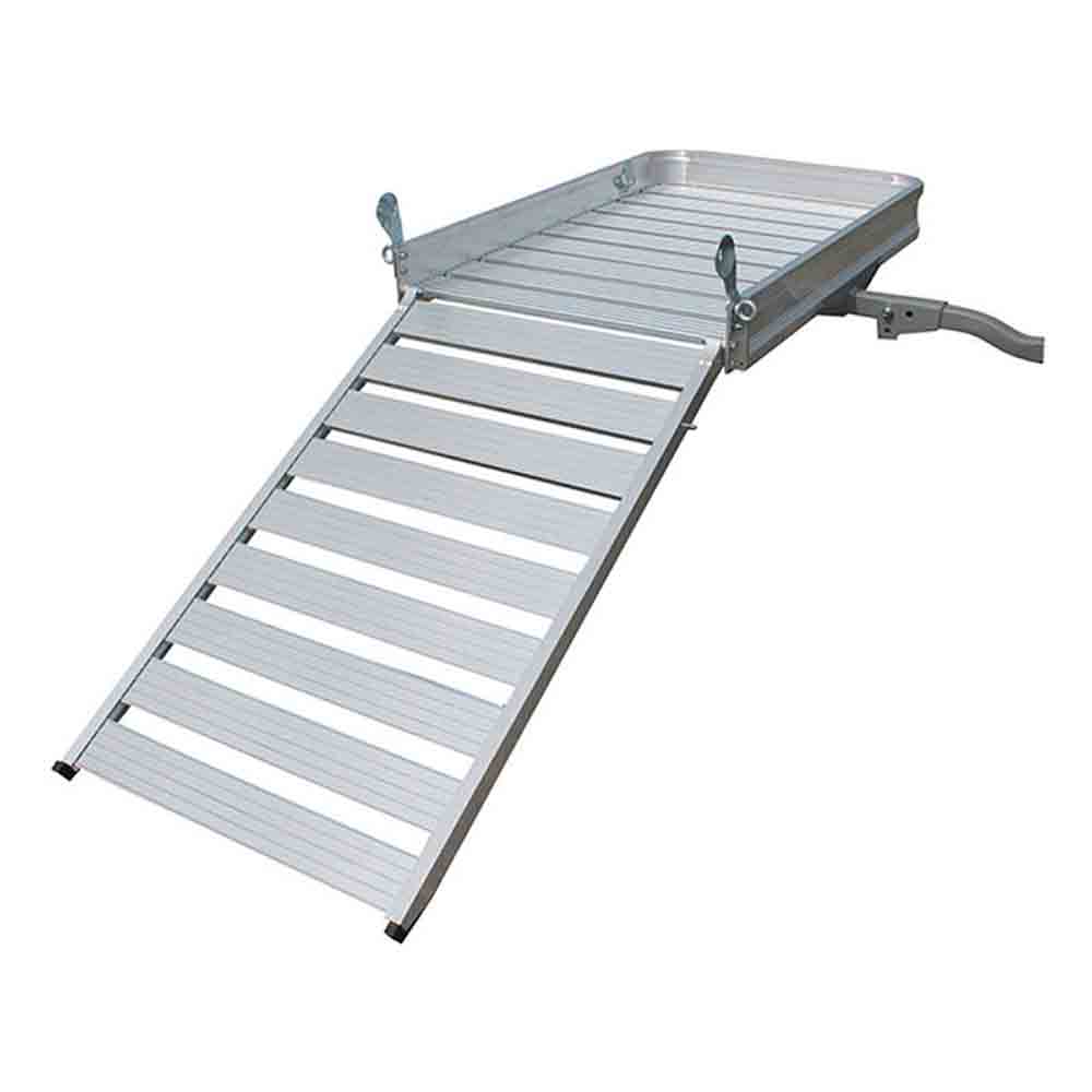 Erickson Aluminum Cargo Carrier with Ramp - 400 lbs. Capacity