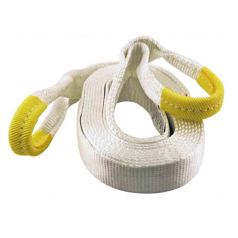 Erickson 3 inch x 30 Foot Recovery Strap with Looped Ends - 27,000 lbs. Breaking Strength