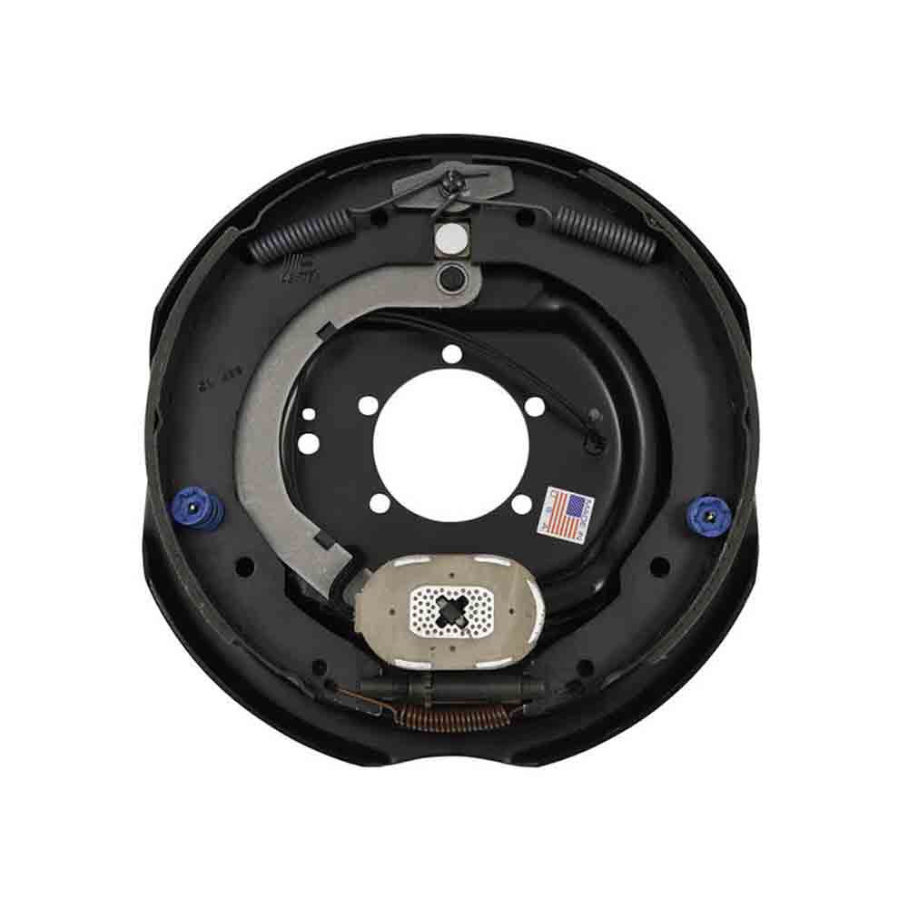 Left Side - Electric Trailer Backing Plate Assembly -7,000 lb. Axle - 12