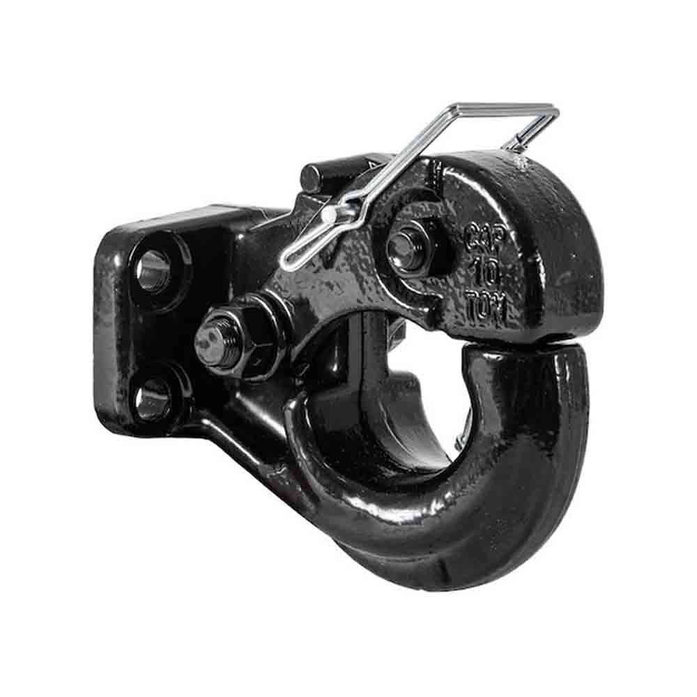 10 Ton Standard Bolt-On Pintle Hook - 20,000 lbs. Capacity