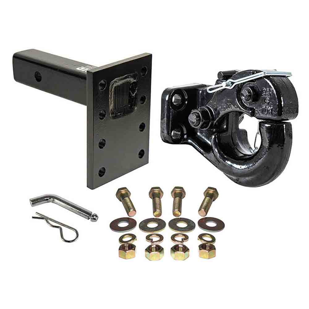 6 Ton Pintle Hook, Mounting Plate and Hardware 