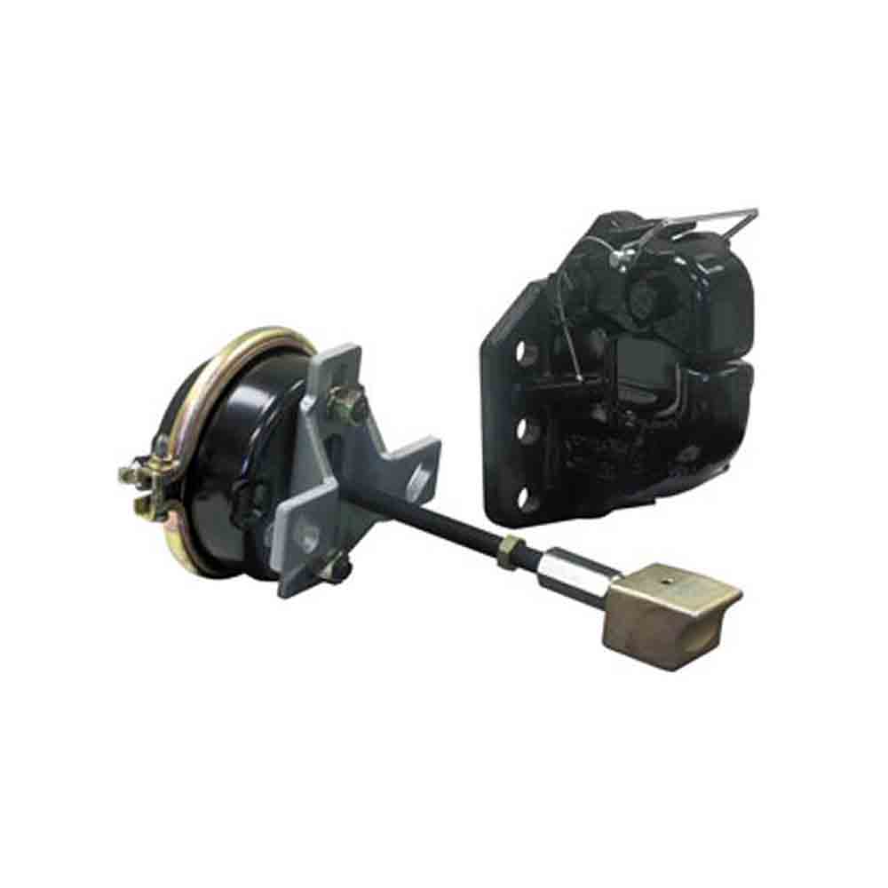 Buyers Products 50 Ton Air Compensated Pintle Hitch (With Chamber And Plunger) - 6 Hole Mount