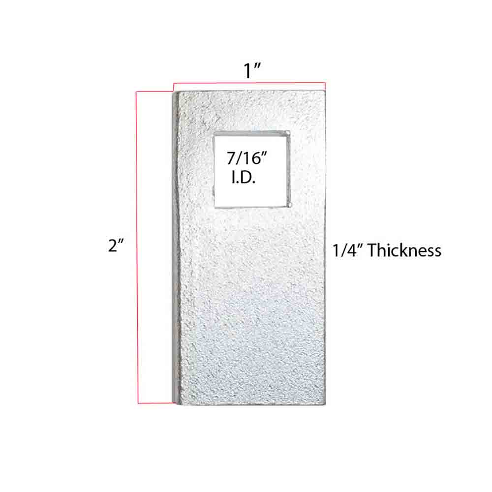 BLOCK PLATE KIT - 6 BLOCKS PER KIT