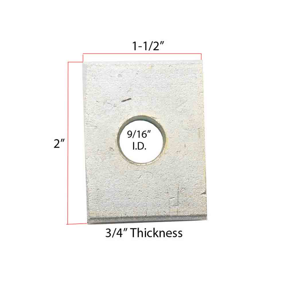 BLOCK PLATE KIT - 6 BLOCKS PER KIT