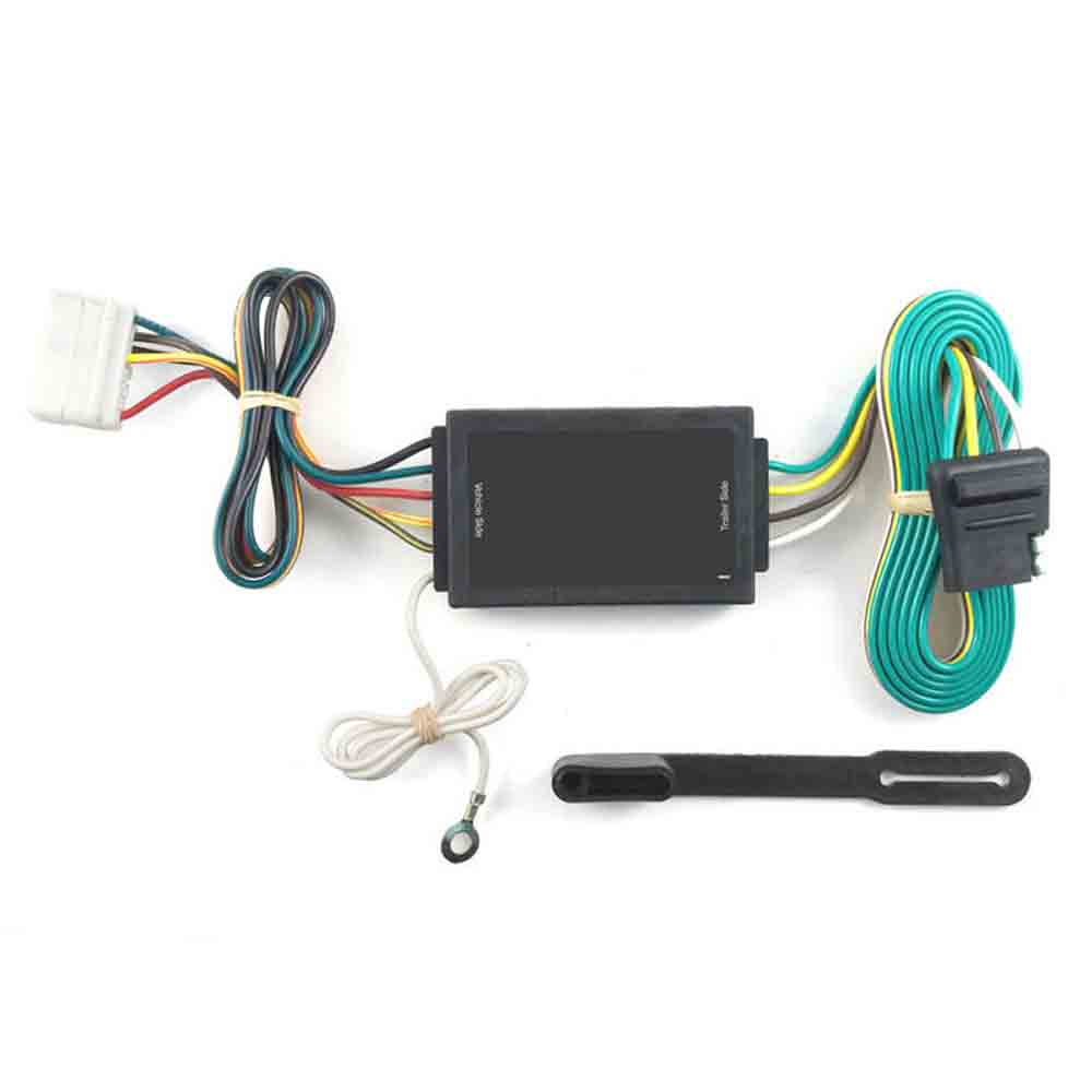 Curt T-Connector Custom 4-Flat fits 2007-2013 Acura MDX, OEM Tow Package Required (Replaced RE-63109)