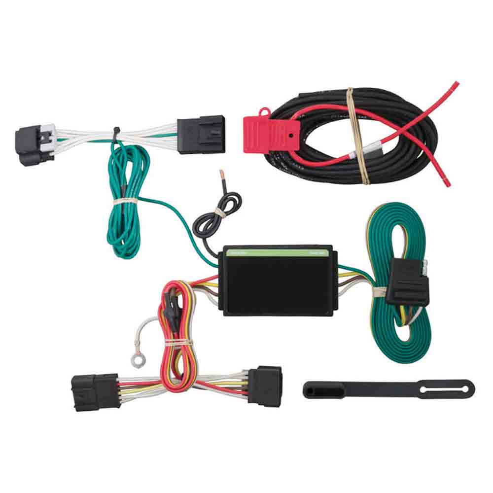 Rigid T-Connector Custom Wiring Harness, 4-Way Flat Output, 2013-2016 Buick  Encore