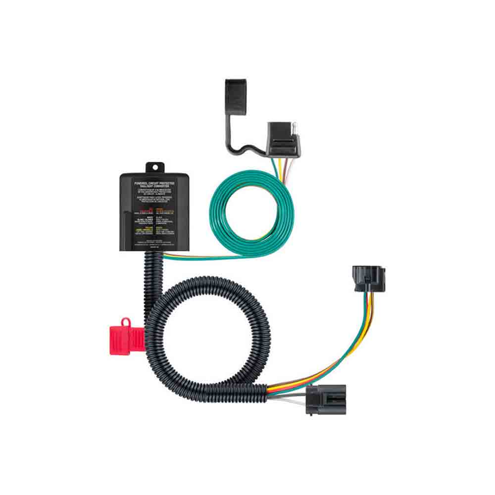 Custom 4-Flat T-Connector fits Select Hyundai and Kia Vehicles, OEM Tow Package Required