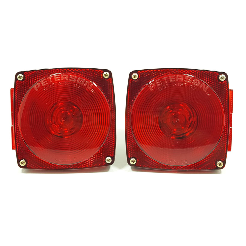 Pair of Peterson Stop-Turn-Tail Lights for Trucks, Trailers, RVs, 440 & 440L