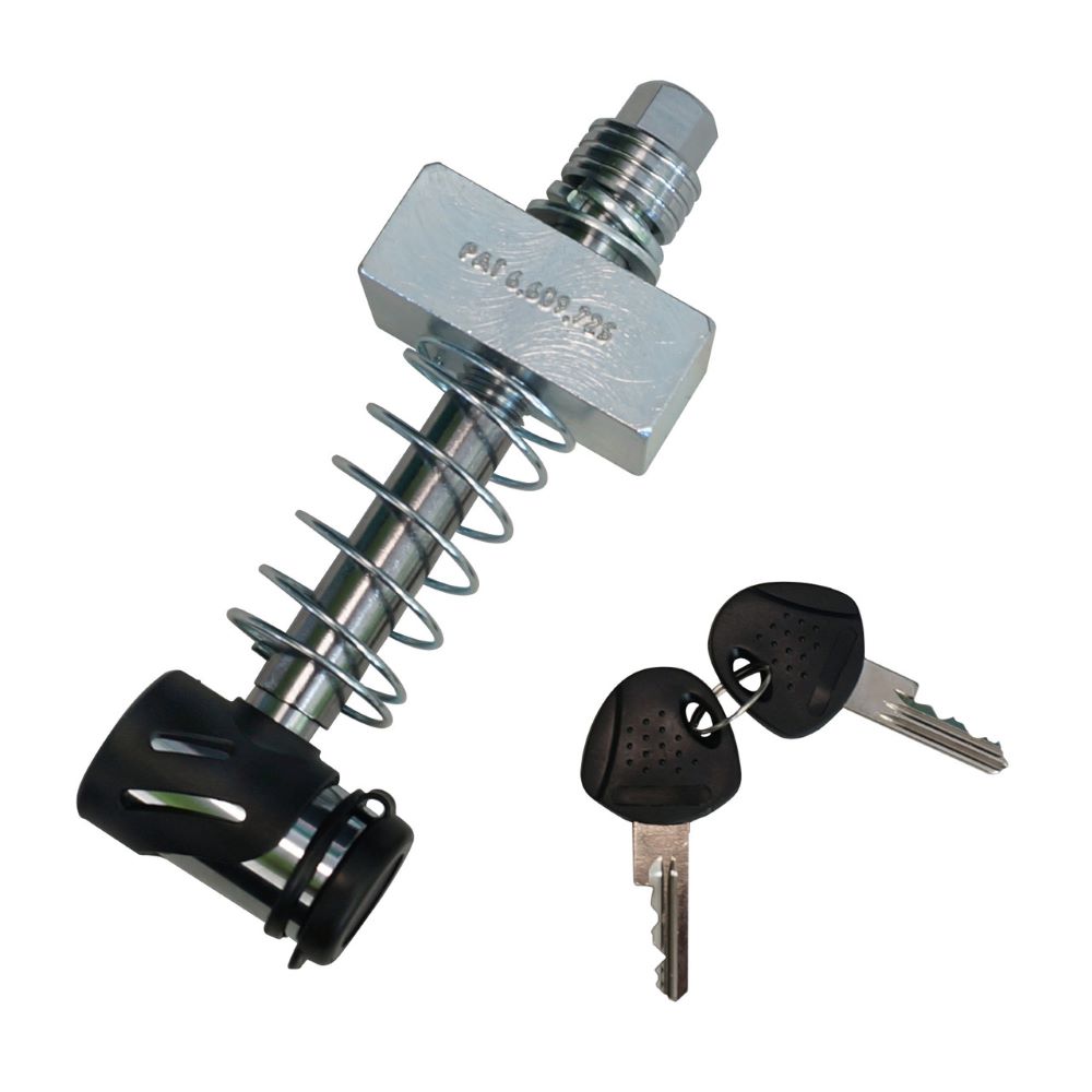 Lets Go Aero - Silent Hitch Pin 5/8'' Press-On Locking Anti-Rattle for 3'' Hitches