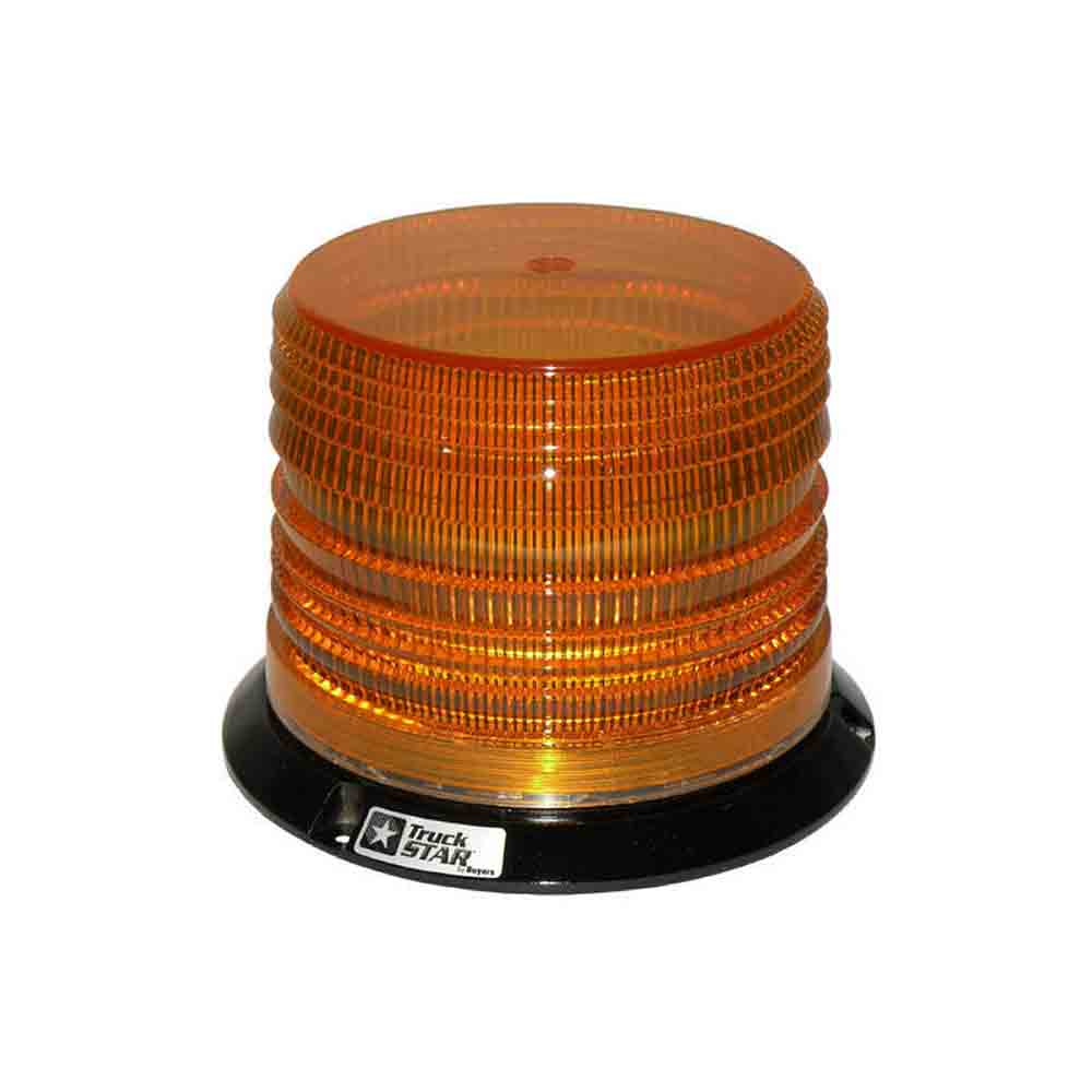 Permanent Mount Flashing Amber Beacon