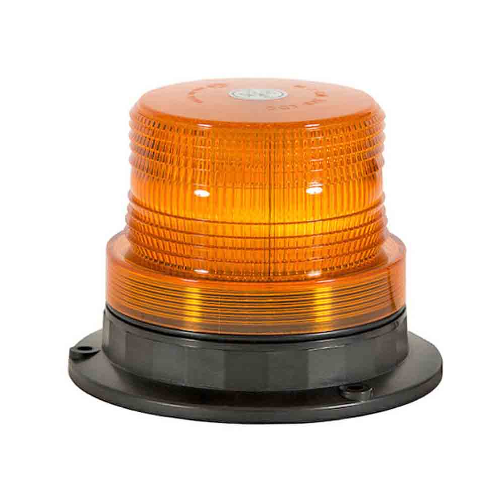 LED Flashing Amber Beacon (Permanent/Magnetic Mount)