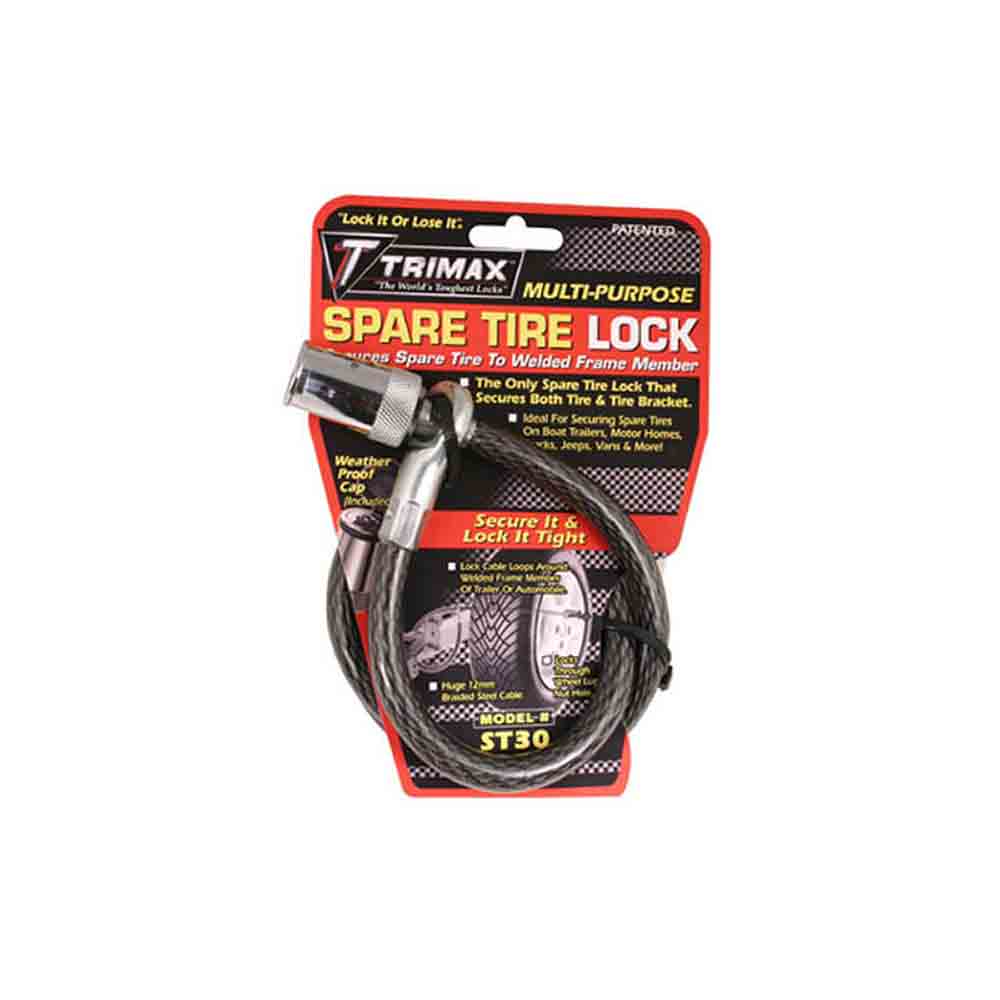 Spare Tire Cable Lock