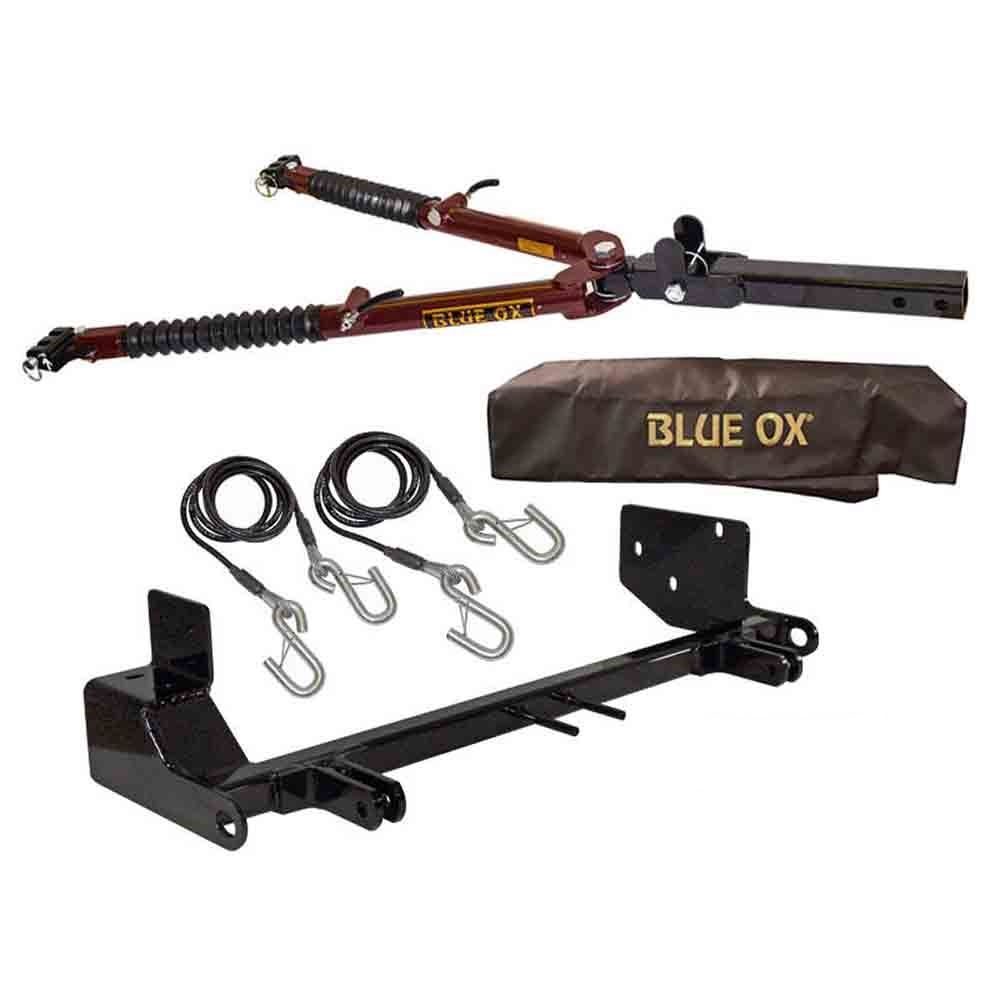 Blue Ox Ascent Tow Bar (7,500 lbs. tow cap.) & Baseplate Combo fits 2006-2010 Hummer H3 (Works w/ factory brush guard option)