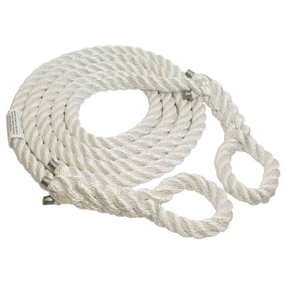 1 Inch White Synthetic Rope