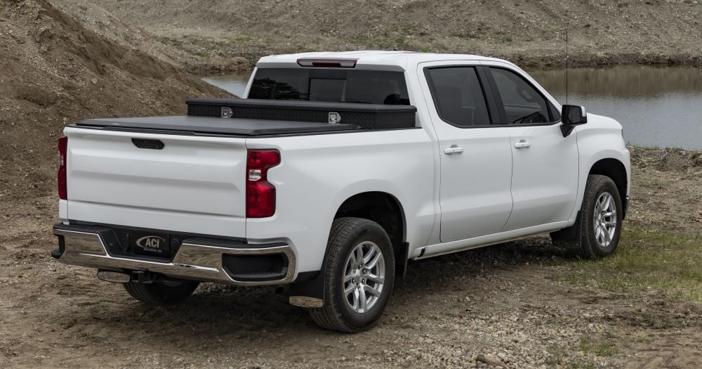 Access Toolbox Edition Roll-Up Tonneau Cover fits Select Chevy/GMC 1500 8' Box without Bedside Storage Boxes