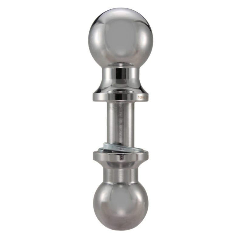 Trimax 2 Inch and 2-5/16 Inch Chrome Hitch Balls fit Razor Adjustable Hitches (XTR & RP)