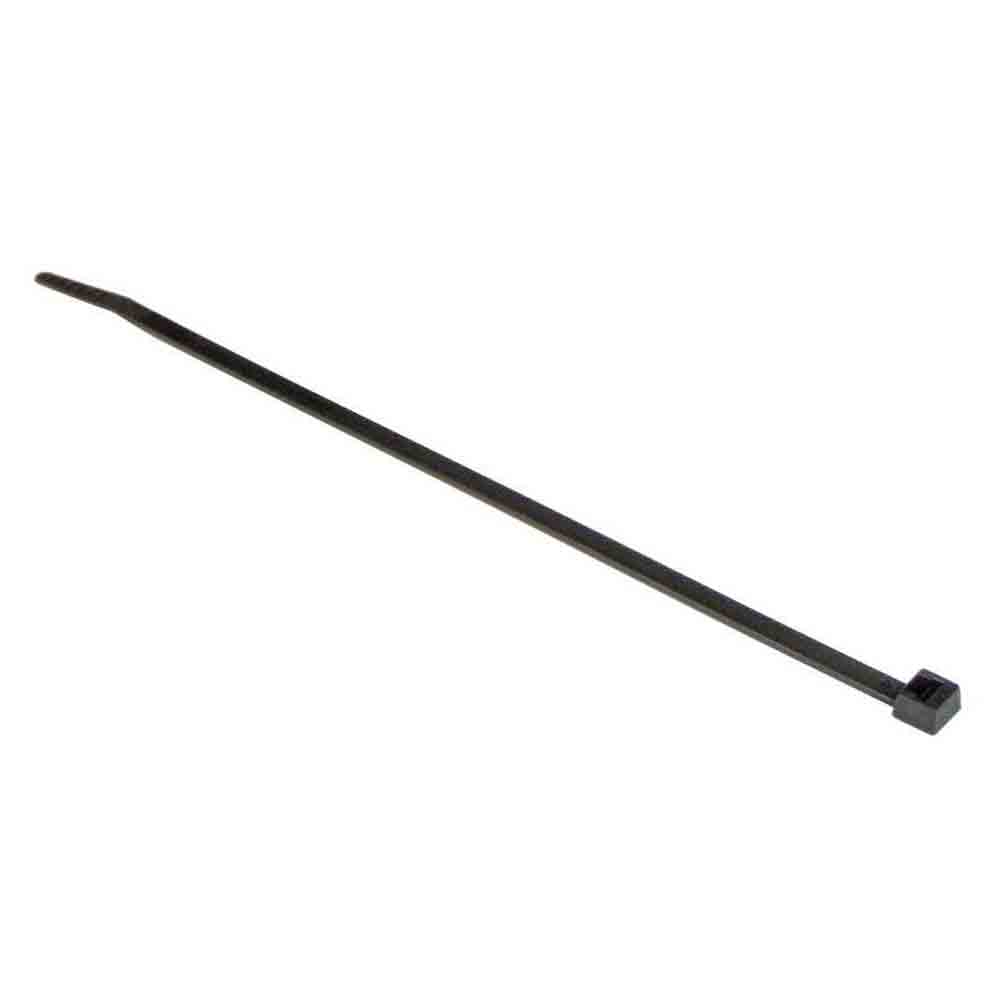 Cable Ties - Black Nylon - 14 Inch Long, 3/16 Inch Wide - 100-Pack