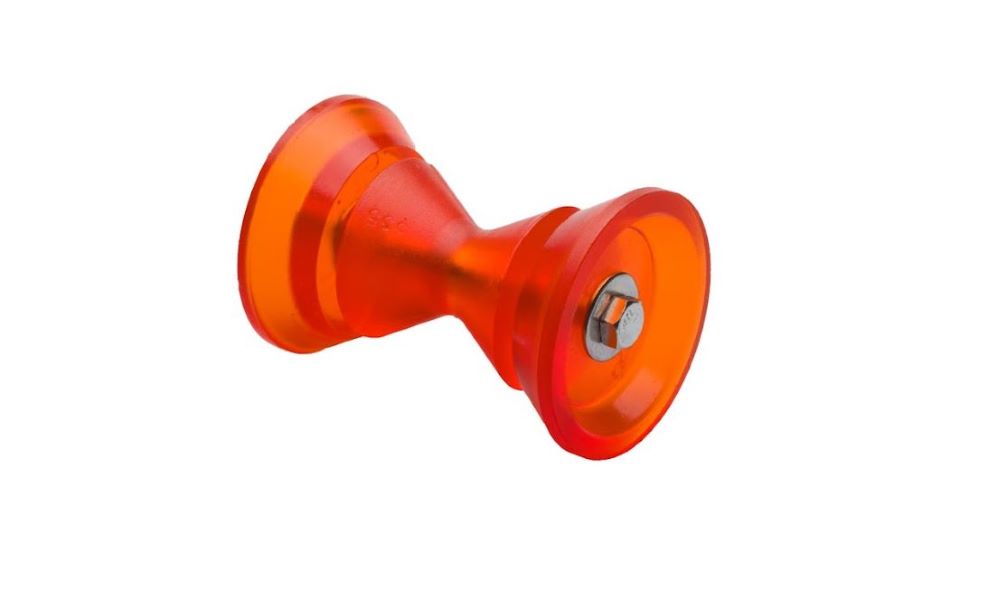 Stoltz Polyurethane Bow Stop Roller with Bell Ends, (ULT-435) - Fits 3