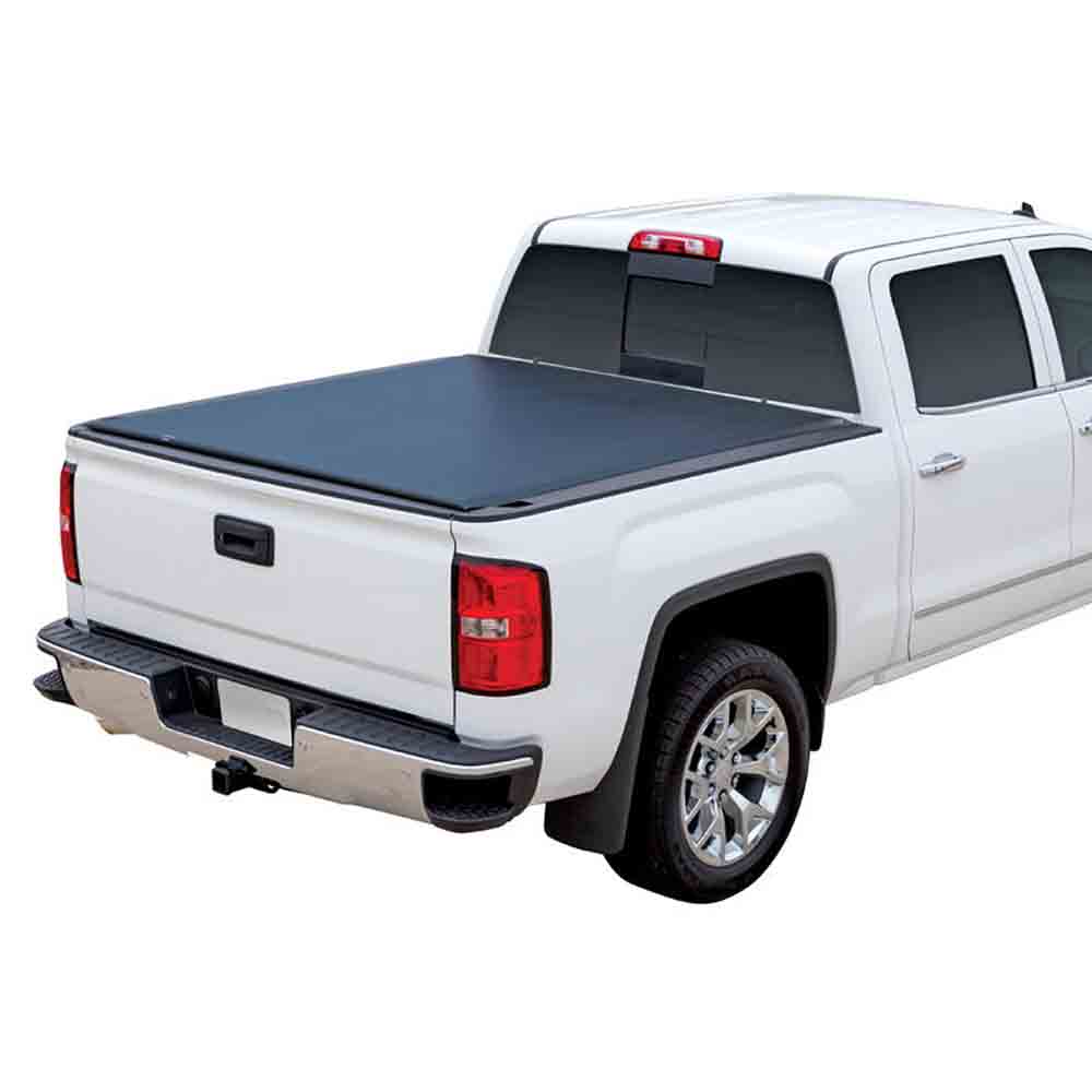 Vanish Roll-Up Truck Bed Cover fits 07-21 Toyota Tundra 8' Box (w/ deck rail)