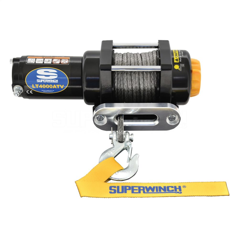 Superwinch LT4000SR 12V Synthetic Rope ATV Winch