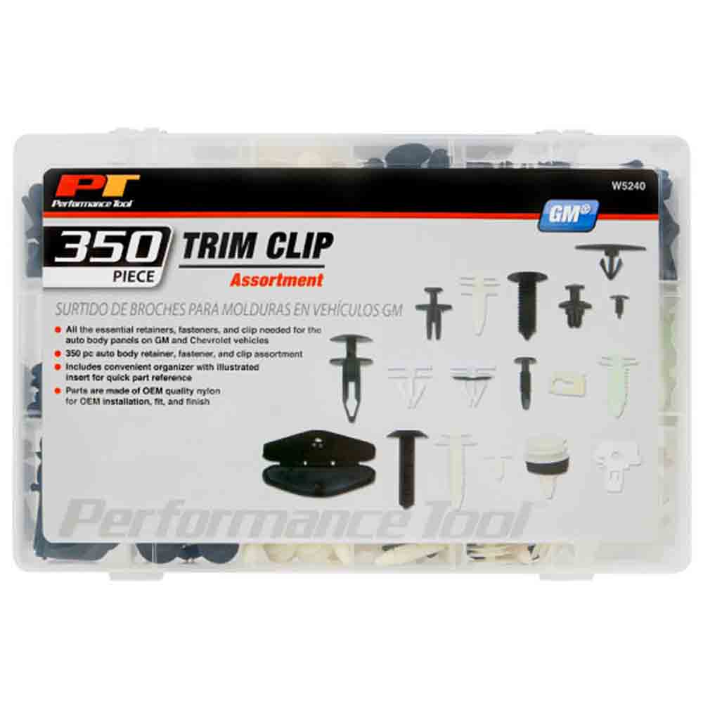 350 Piece GM Trim Clip Assortment